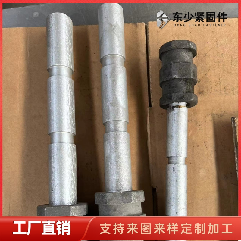 桂林市高铁桥梁预埋螺栓B7全螺纹螺柱 - 方案